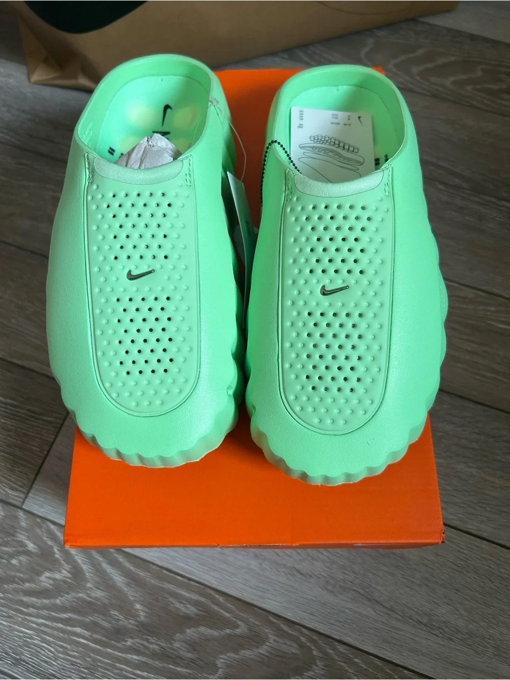 Men’s Nike Mind 001 Slides - Mint Cucumber Green